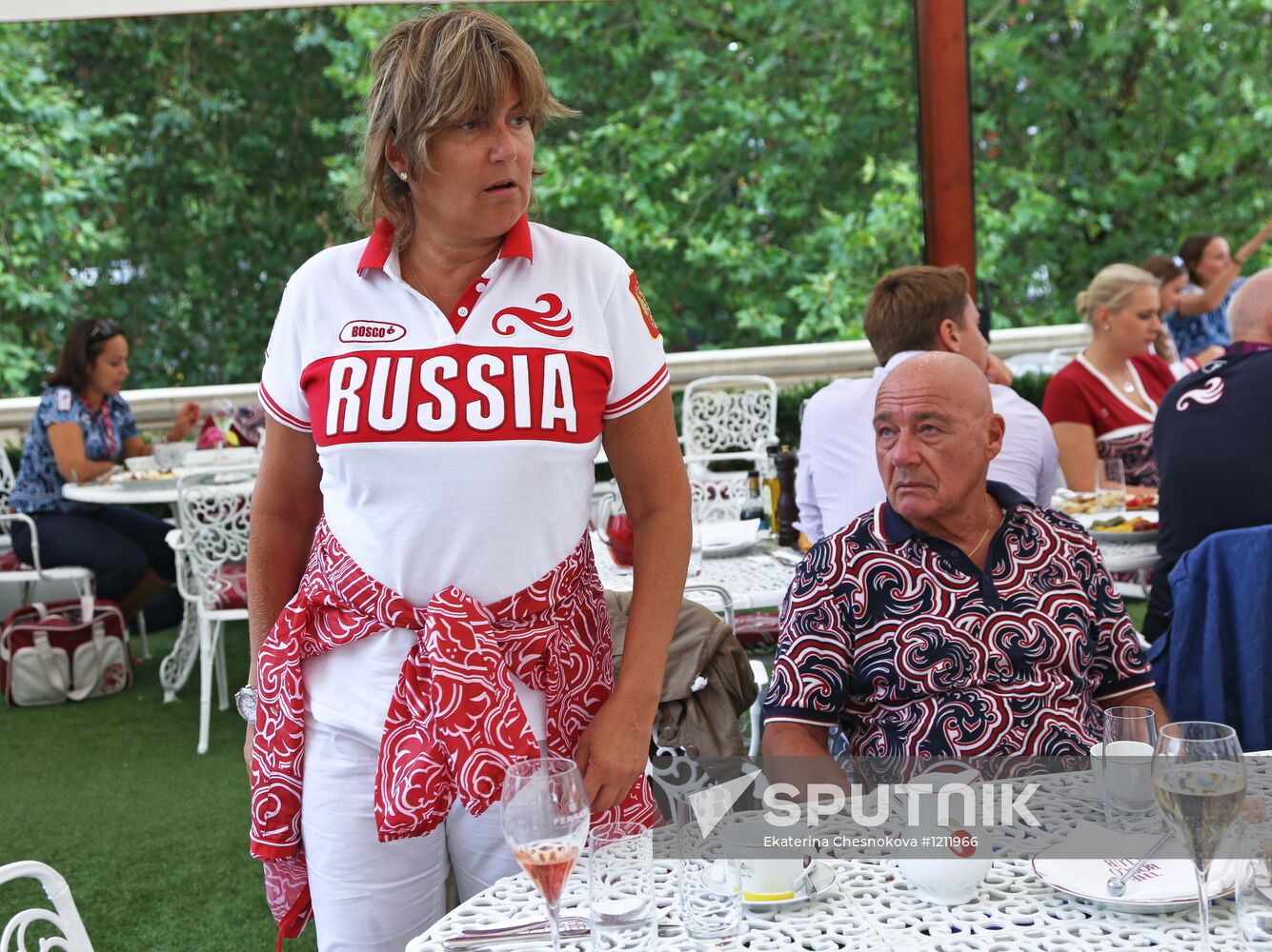 Guests of Bosco Club on Olympics' last day