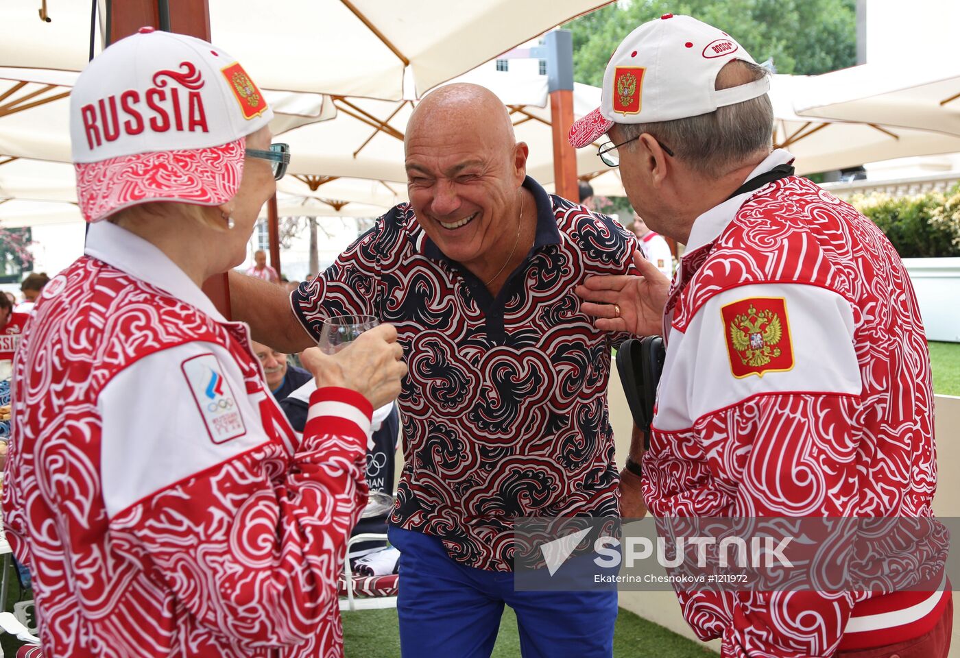 Guests of Bosco Club on Olympics' last day