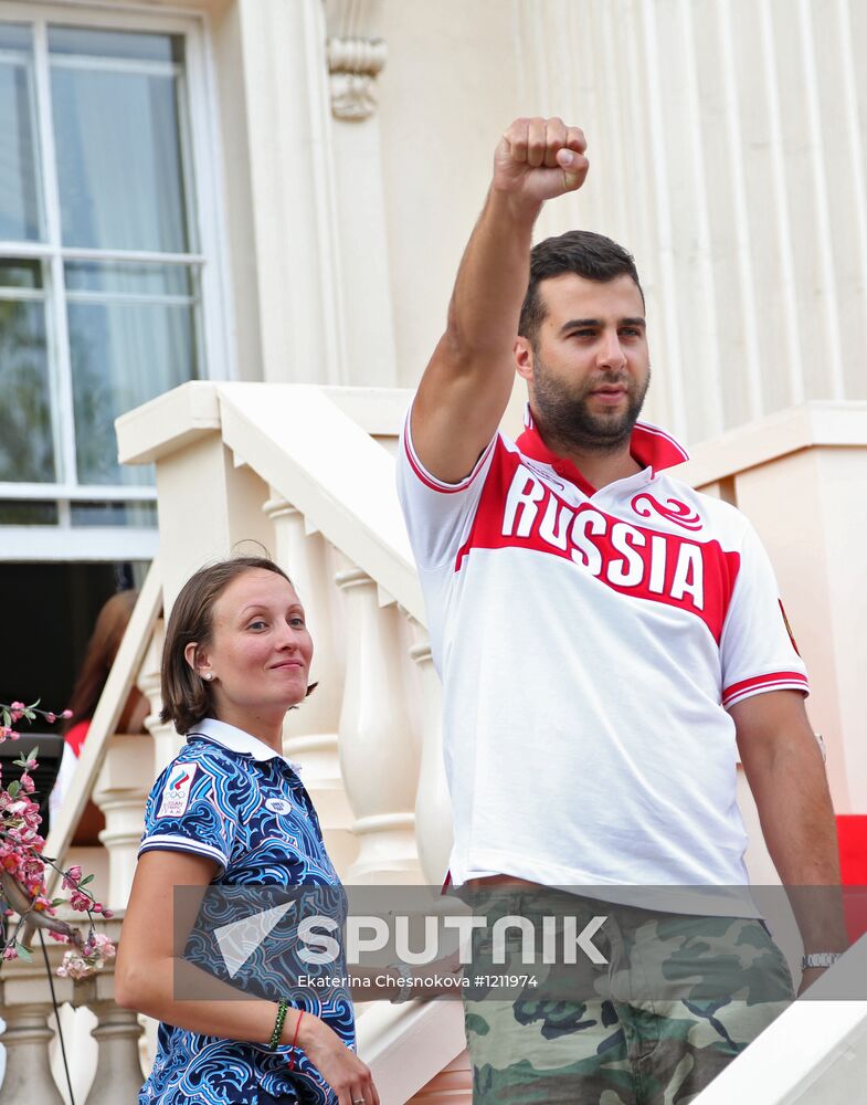 Guests of Bosco Club on Olympics' last day
