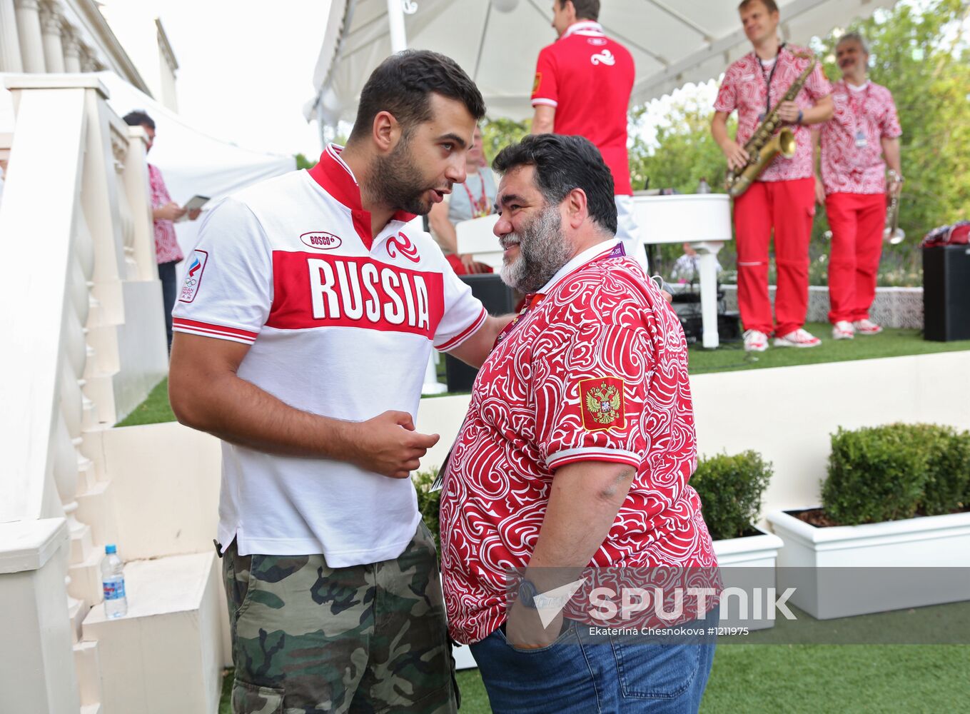 Guests of Bosco Club on Olympics' last day
