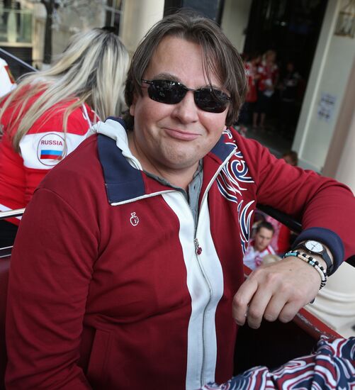 Guests of Bosco Club on Olympics' last day