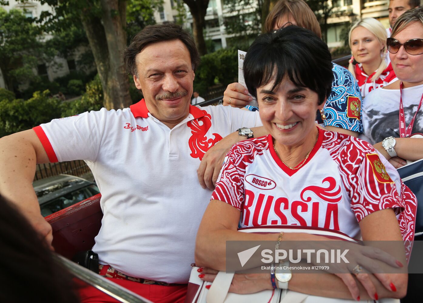Guests of Bosco Club on Olympics' last day