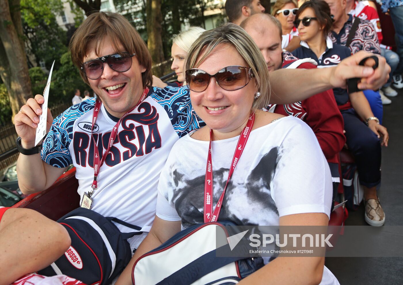 Guests of Bosco Club on Olympics' last day