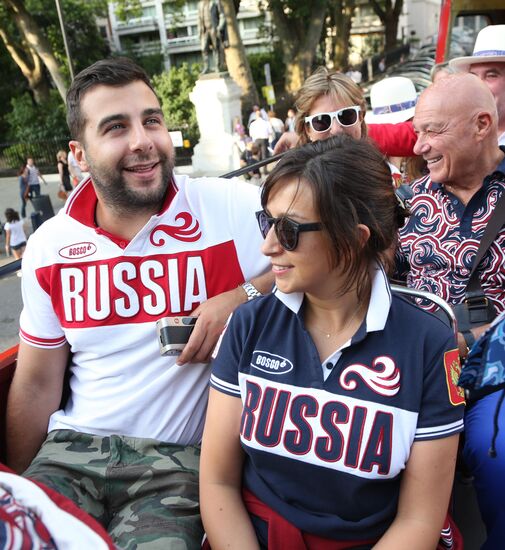 Guests of Bosco Club on Olympics' last day