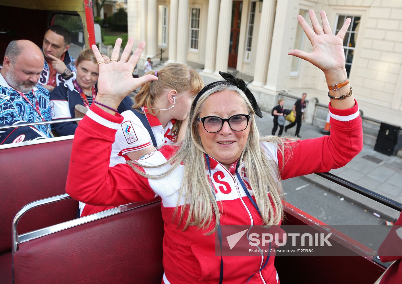 Guests of Bosco Club on Olympics' last day