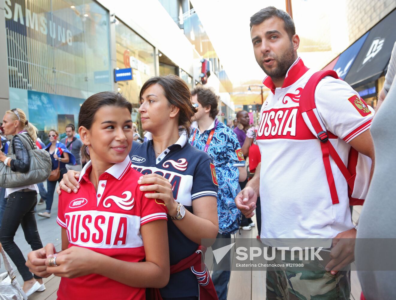 Guests of Bosco Club on Olympics' last day