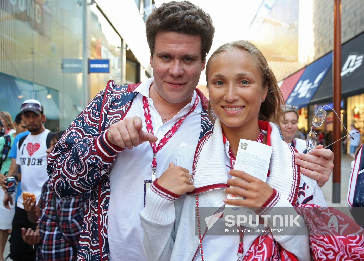 Guests of Bosco Club on Olympics' last day