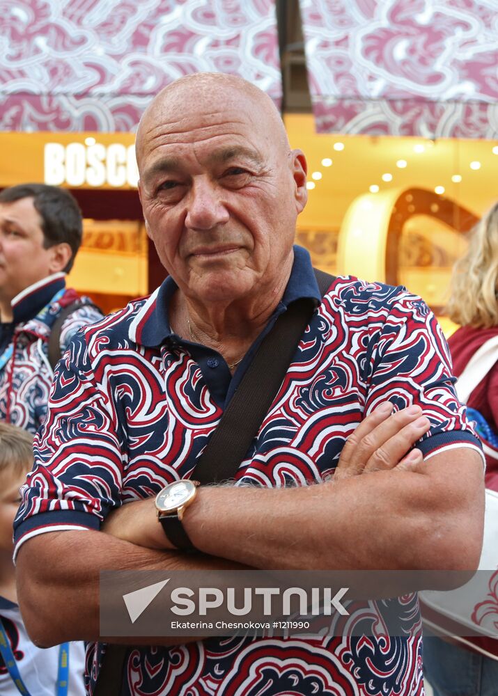 Guests of Bosco Club on Olympics' last day