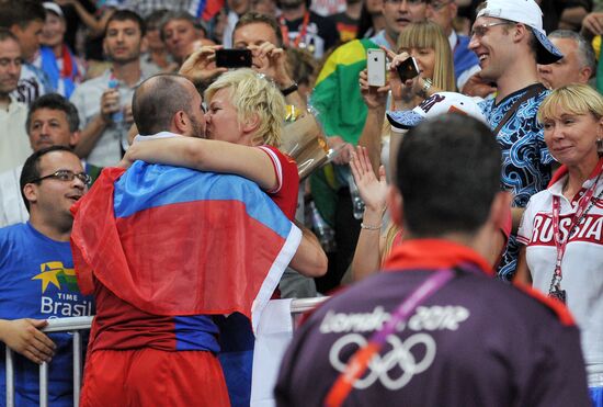 2012 Olympics. Volleyball. Russia vs. Brazil