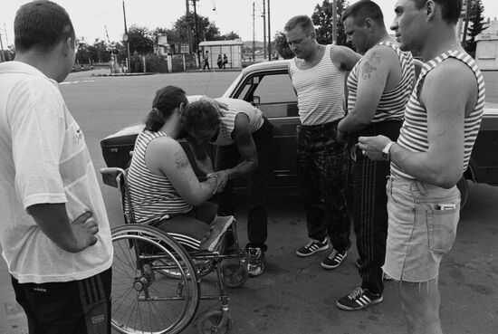Nikolai Yudin, injured Afghan War veteran