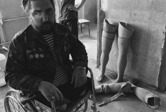 Nikolai Yudin, injured Afghan War veteran