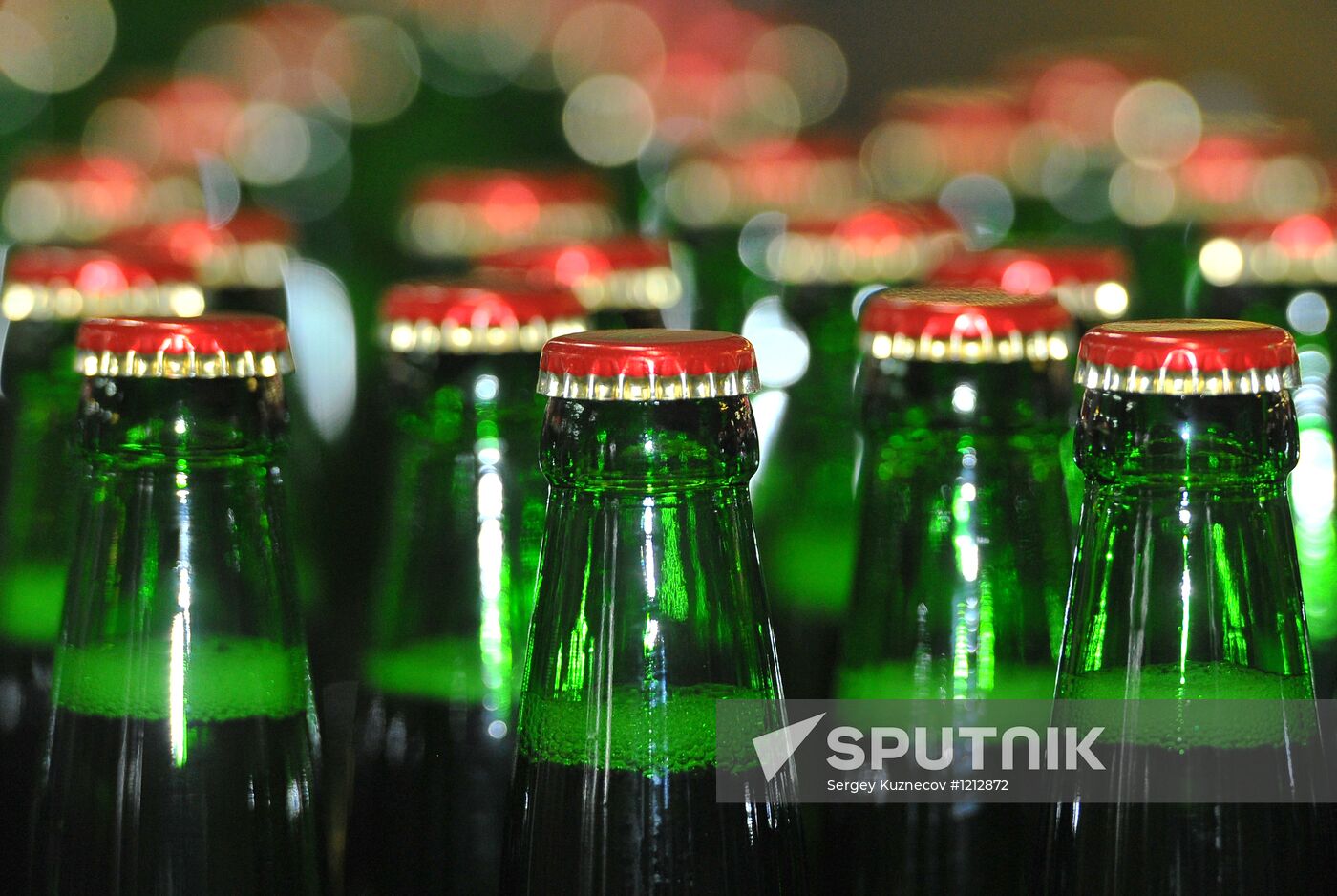 Work of Moscow beer and alcohol-free plant "Ochakovo"