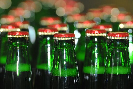 Work of Moscow beer and alcohol-free plant "Ochakovo"