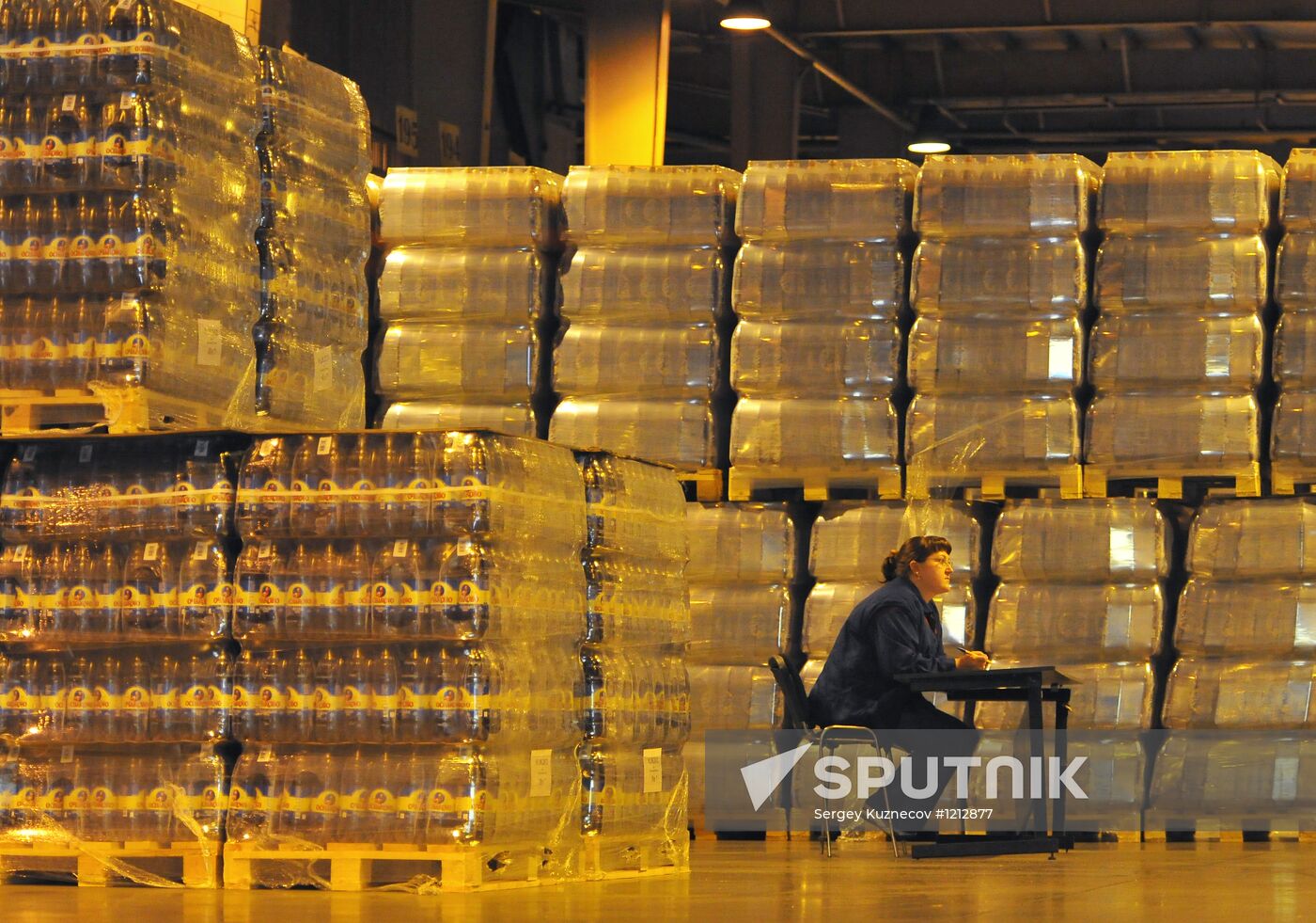Work of Moscow beer and alcohol-free plant "Ochakovo"