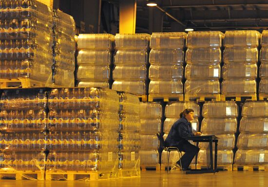 Work of Moscow beer and alcohol-free plant "Ochakovo"
