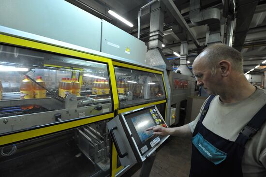 Work of Moscow beer and alcohol-free plant "Ochakovo"
