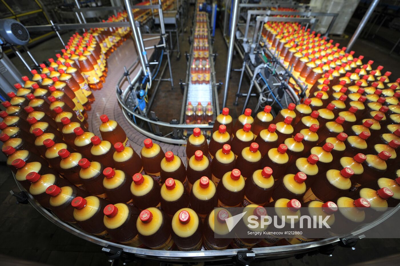 Work of Moscow beer and alcohol-free plant "Ochakovo"