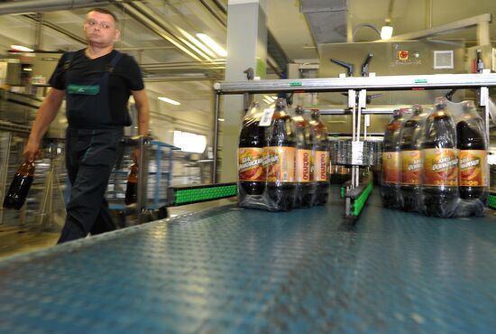 Work of Moscow beer and alcohol-free plant "Ochakovo"
