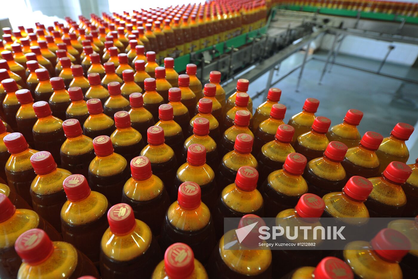 Work of Moscow beer and alcohol-free plant "Ochakovo"