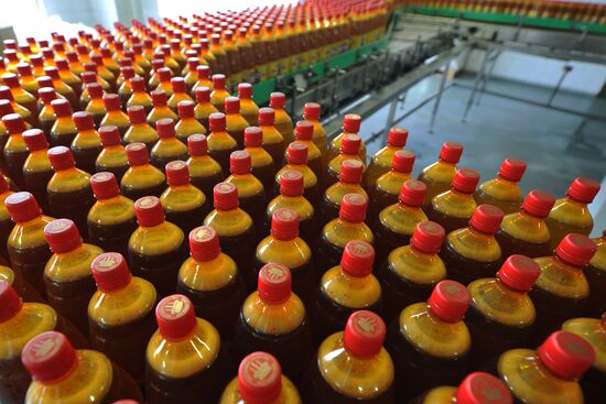 Work of Moscow beer and alcohol-free plant "Ochakovo"