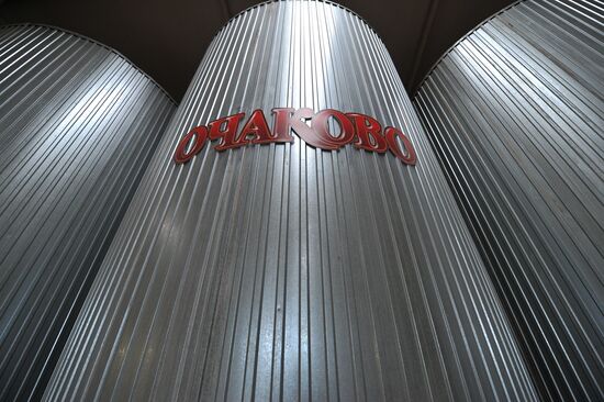 Work of Moscow beer and alcohol-free plant "Ochakovo"