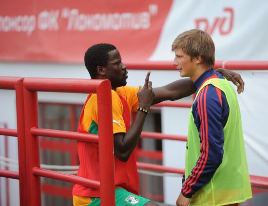 Russia vs. Côte d'Ivoire football friendly match