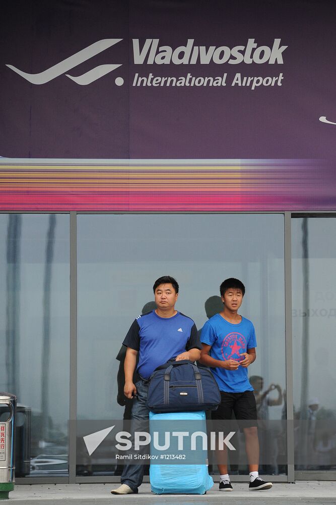 New terminal of Vladivostok international airport