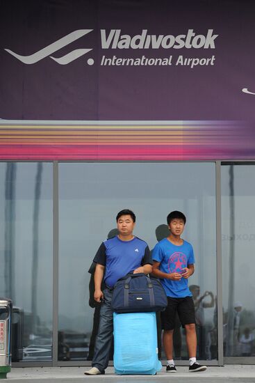 New terminal of Vladivostok international airport