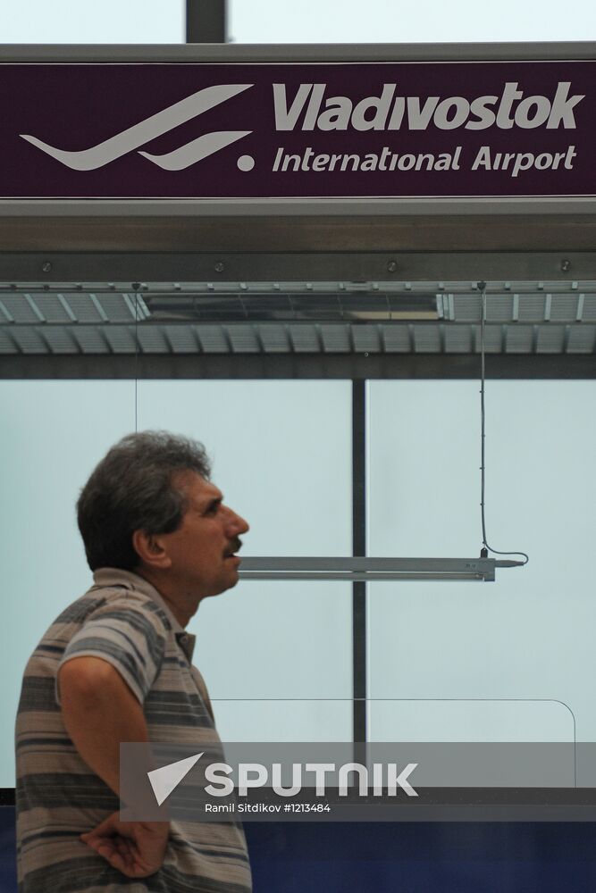 New terminal of Vladivostok international airport