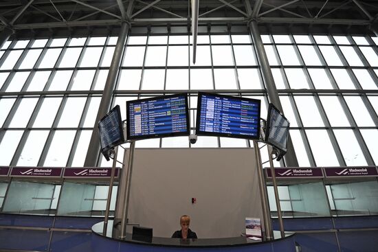 New terminal of Vladivostok international airport