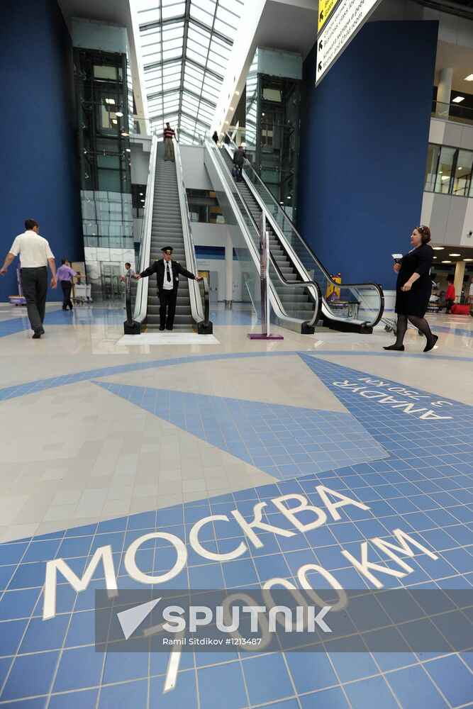 New terminal of Vladivostok international airport