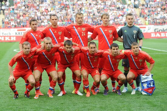 Russia vs. Côte d'Ivoire football friendly match
