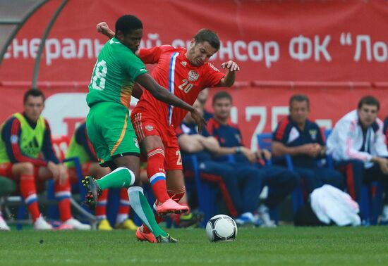 Russia vs. Côte d'Ivoire football friendly match