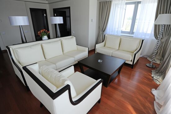 Presidential suite in hotel complex of Far Eastern University