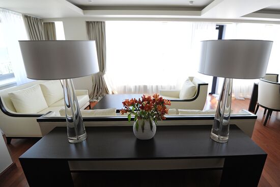 Presidential suite in hotel complex of Far Eastern University