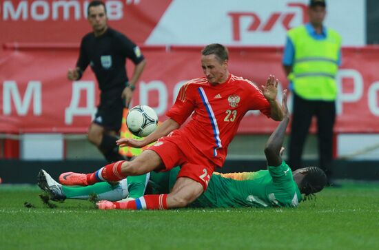 Russia vs. Côte d'Ivoire football friendly match