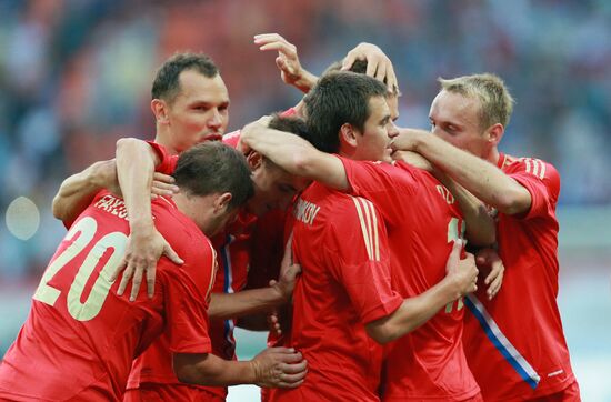 Russia vs. Côte d'Ivoire football friendly match