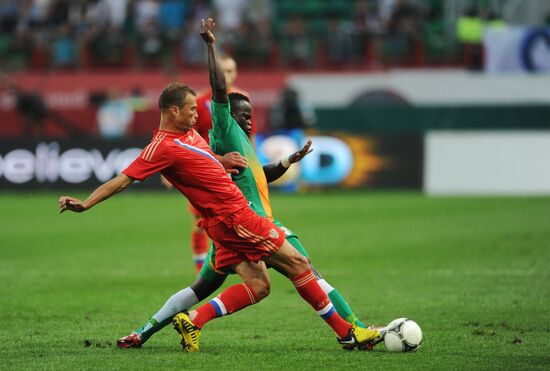 Russia vs. Côte d'Ivoire football friendly match