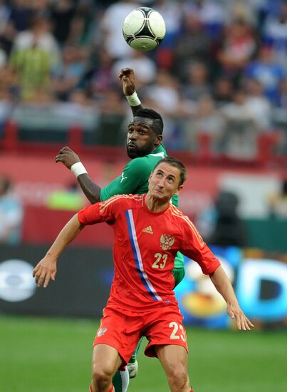 Russia vs. Côte d'Ivoire football friendly match