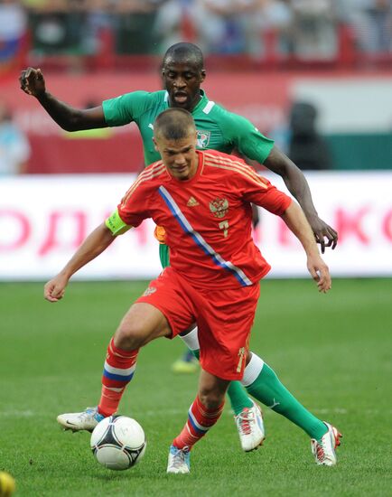 Russia vs. Côte d'Ivoire football friendly match