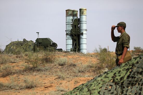 Aerospace Defence Forces tactical drill with combat firing