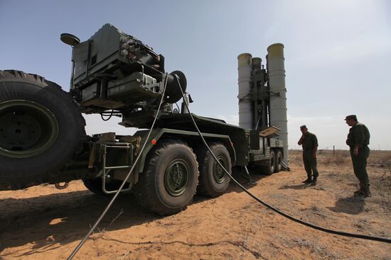 Aerospace Defence Forces tactical drill with combat firing
