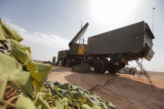 Aerospace Defence Forces tactical drill with combat firing