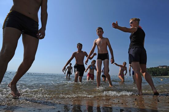 Rest and recreation at All-Russia Children's Center "Ocean"