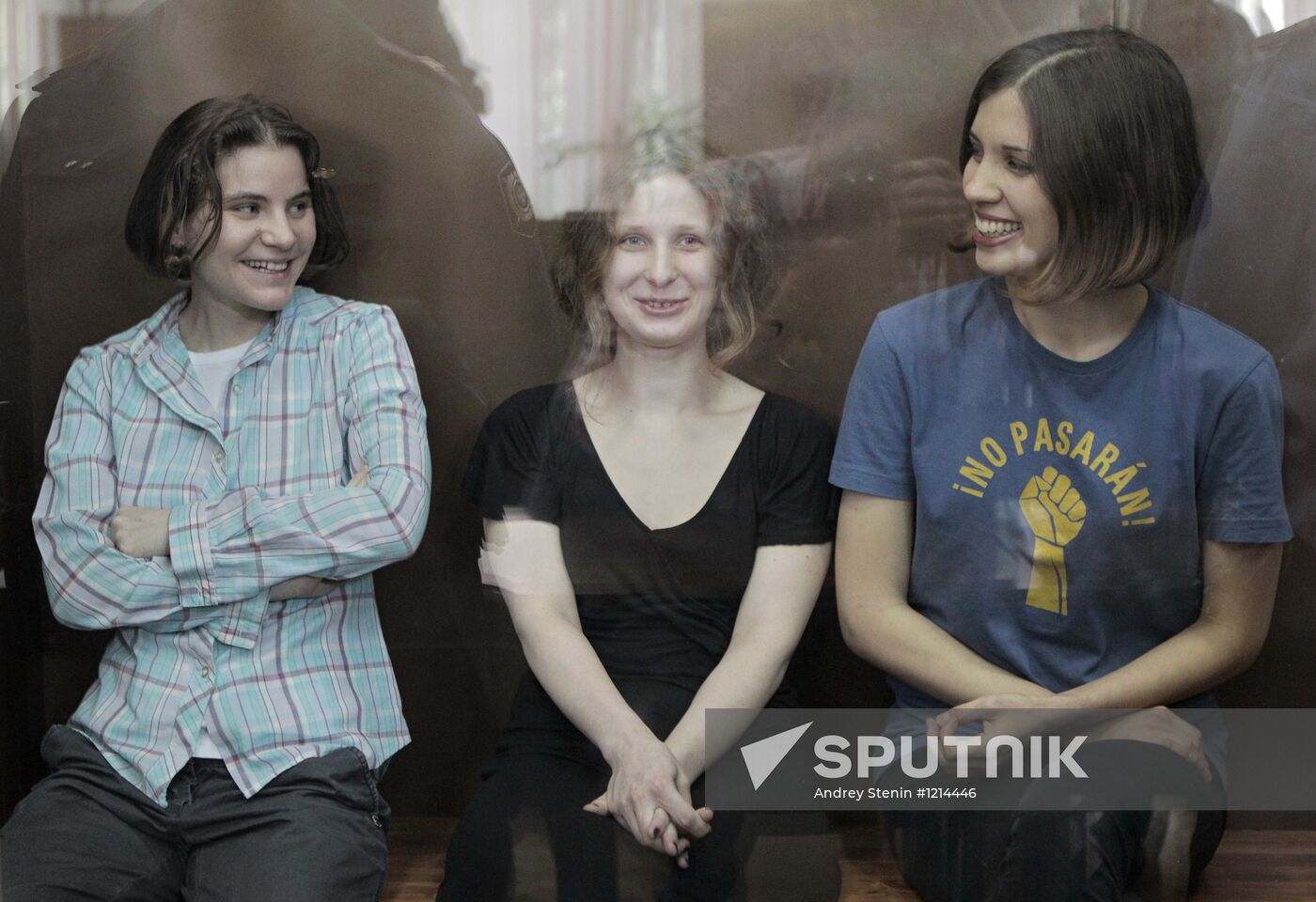 Announcement of verdict against Pussy Riot punk band