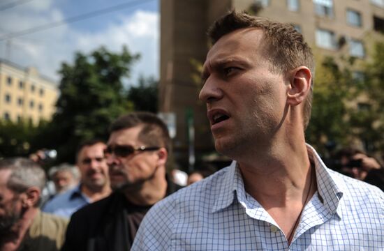 Action in support of Pussy Riot in Moscow