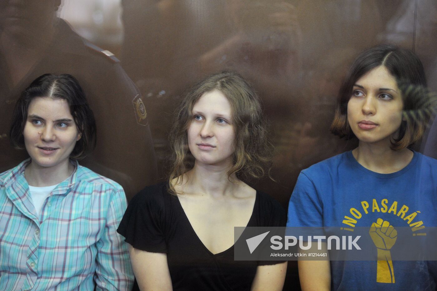 Announcement of verdict against Pussy Riot punk band