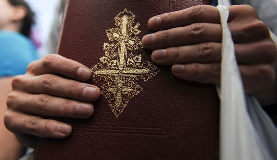 Rally in support of indictment of punk group Pussy Riot, Moscow
