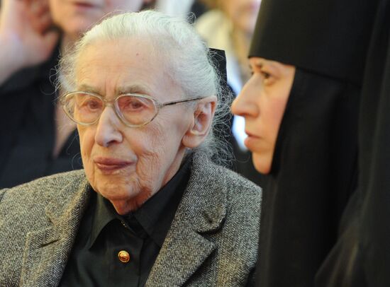 Funeral service for Sergei Kapitsa