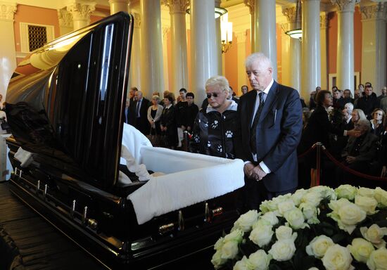 Memorial service for Sergei Kapitza